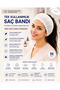 Disposable Hair Band, White, Elastic, Nonwoven, 50 Pieces, Thick Texture, Limited Edition - 4