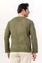 Long Sleeve Bora V-Neck Buttoned Poplin Men's T-Shirt |   Summer Men's Tshirt Light Khaki Ahk - 2