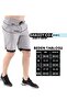 Men's Running Quick Dry Micropoly Training Field Fitness Short Tights Outdoor Shorts - 7