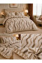 Cleops Double Ruffled Duvet Cover Set |   Dowry Chest |   3 Pieces |   Duvet Cover - 3
