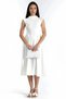 Rochie midi BUSEM cu panouri texturate