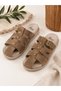 Women's Mink Suede Closed-Front Airy Sandals - Anatomical Comfort
