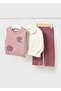 Girl's 3-Piece Set Pomegranate Flower