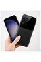 Samsung Galaxy A73 5g Compatible Case Lens Leather Case Black - 3