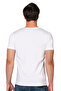 Özkan 0265 Men's 95% Cotton Flexible Comfortable Closed Crew Neck Half Sleeve Undershirt T-Shirt - 2