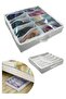 10 Compartment Transparent Shoe Storage Bag with Lid Shoe Storage Box Shoe Box Organizer - 2