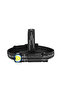 Perun 3 (Black), 3000 Lumens LED Headlamp, 160m Beam Rechargeable Headlight, 20-Day Runtime Light for Camping, Fishing, Work