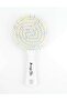 Pink and White Pro Three Dimensional Oval Hair Brush 02 - 2