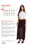 Women's Regular Fit Classic Cut Short Batwing Sleeve Drawstring Waist Ecru T-Shirt Blouse - 8