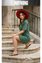 Women's Short Sleeve Crew Neck T-Shirt Dress Nightgown - 4