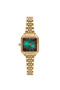 Women's Steel Watch Gold Color & Green Burgundy Gradient Dial Square Case Trend Luxury Stylish Women's Wristwatch |   Limited Edition 2026 - 4