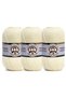 Madame Petite Cream Nel Knitting Yarn (2 Pieces) - Color: 005