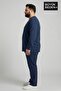 Men's Large Size Long Sleeve 2 Thread Crew Neck T-Shirt Spr26Bts942