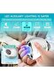 مقص أظافر كهربائي أوتوماتيكي بثلاث سرعات قابل لإعادة الشحن عبر USB مع ضوء LED أبيض - 6