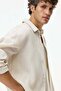 Relaxed Fit Linen shirt - 4