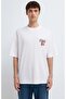 M0613352 Hasketti 24 Racing Printed T-Shirt Men's T-Shirt White - 3