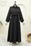 Dress Set with Shirt Detail on Top - 5