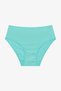 Multi-Colored Girl's Seahorse Printed 5-Piece Cotton Panties - 3