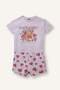 100% Cotton 2-Piece Pajama Set for Baby Girl H7640A526Sm