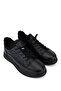 Men's Genuine Leather Black Casual Shoes - 3