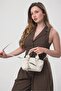 Ccs Magnet Opening Double Pleated Handheld Crossbody Bag - 2