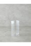 Count Plastic Measuring Cup Kitchen Utensil 7.5X8X18 cm Transparent