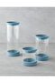 Merry Glass Jar 500 ml Blue - 4