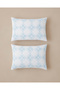 Luzia Easy-Iron 2-Piece Pillowcase 50X70 cm Blue