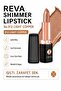 Shimmer Lipstick – Shimmering Glossy Lipstick with Vegan and Clean Ingredients Metalic Light Copper No:912