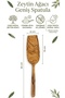 Kamptek Olive Wood Handmade 2-Piece Kitchen Set - Natural Wooden Spatula and Serving Presentation Utensils - 4