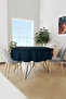 Coder Color Patterned Round Suede Carefree Tablecloth