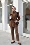 Zra Pleated Carrot Pants -Mink - 5