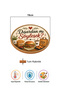 From the Outside? or from Within? Humorous Cork Trivet Pot Pan Mat 19cm Diameter 1cm Thickness - 2