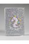 Gray Magical Unicorn Glitter Notebook - 2
