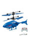 Blue Crash Resistant Remote Control Aircraft Induction Helicopter Dual-mode Suspended Drone Toy with - 7