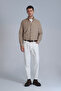 Water Men's Basic Shirt Slim Fit Beige - 2