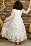 White Lace Children's Evening Dress Age 11/15 - 5