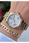 Original Steel Cord Waterproof Women's Wristwatch with Bracelet Gift - 4