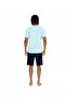 U.S. Polo Assn. Men's Round Neck Solid Pajama Shorts Suit - 3