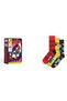 Happy Socks Men's Multi-Colored Spider-Man Patterned Cotton 3-Piece Sock Set P003614 - 7