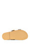 Women's Cream Double Buckle Slippers 26Sfd442118 - 5