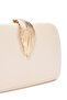 Women's Cream Long Chain Strap Evening Dress Mini Portfolio Bag 26Sbd270418 - 8