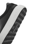 Men's Black Lace-Up Thick Sole Sports Shoes, Genuine Leather Sneaker 25Sfd641618 - 8