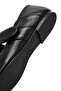 Women's Black Classic Genuine Leather Ballerinas, Summer Shoes 25Sfd140618 - 8