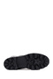 Women's Black Zippered Leather Boots 25Wfd186218 - 5