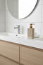 Acar Striped Stone Look Liquid Soap Dispenser |   Decorative Bathroom and Kitchen Soap Dispenser 20X7 - 2