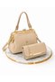 Modern Luxury Sports Women's Bag Si and Wallet Double Combination Set for Daily Stylish and Comfortable Use