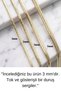 Steel Italian Flat Snake Necklace 3 mm Gold Color |   No Tarnish, Unisex, 2 Years Warranty - 2