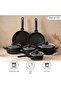 Mateo 10-piece Cookware Set -black - 4