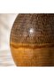 Nobita Stoneware Artisanal Vase 13.3x13.3x20.5cm - Brown - 2